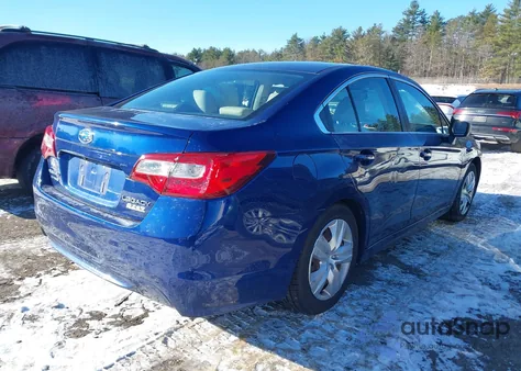2016 Subaru Legacy 2.5I из США, поврежденный, VIN 4S3BNAA6XG3026374